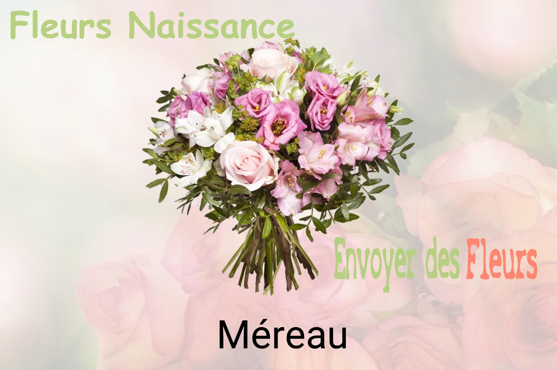 Bouquet de fleurs de naissance livré à Méreau